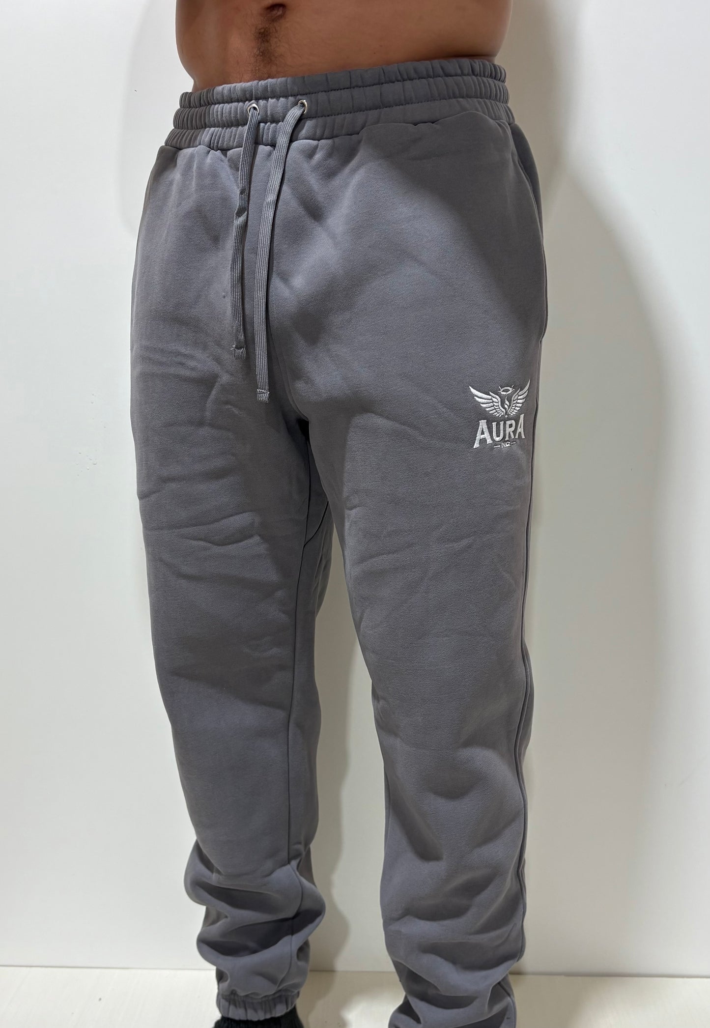 AURA Active Essential Joggers – Storm Grey